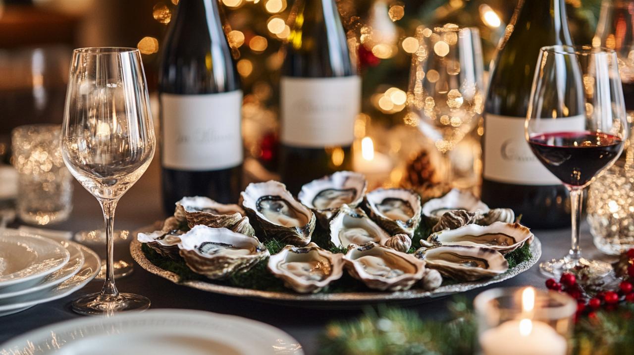 Comment trouver l’accord met vin parfait avec des huîtres pour Noël